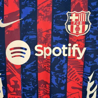 Cross-border 2526 football jerseys Barcelona special edition limited edition football uniforms are shipped one piece