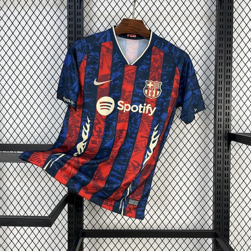 Cross-border 2526 football jerseys Barcelona special edition limited edition football uniforms are shipped one piece