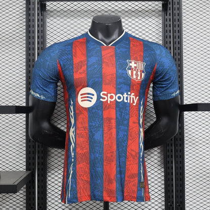 Cross-border 2526 football jerseys Barcelona special edition limited edition football uniforms are shipped one piece